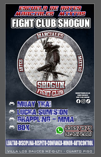 Fight Club Shogun Escuela de artes marciales mixtas